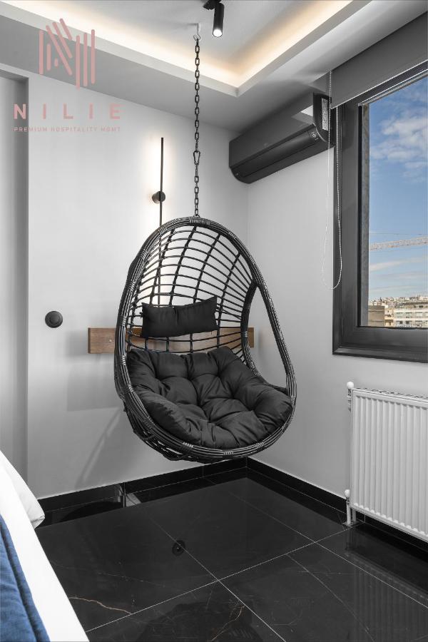 Ferienwohnung Calliope Penthouse, Nilie Hospitality Mgmt Thessaloniki Exterior foto