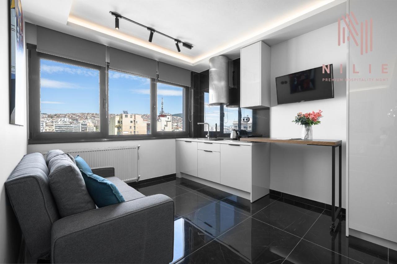 Ferienwohnung Calliope Penthouse, Nilie Hospitality Mgmt Thessaloniki Exterior foto