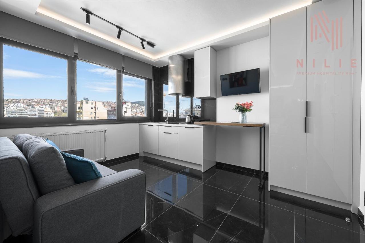 Ferienwohnung Calliope Penthouse, Nilie Hospitality Mgmt Thessaloniki Exterior foto